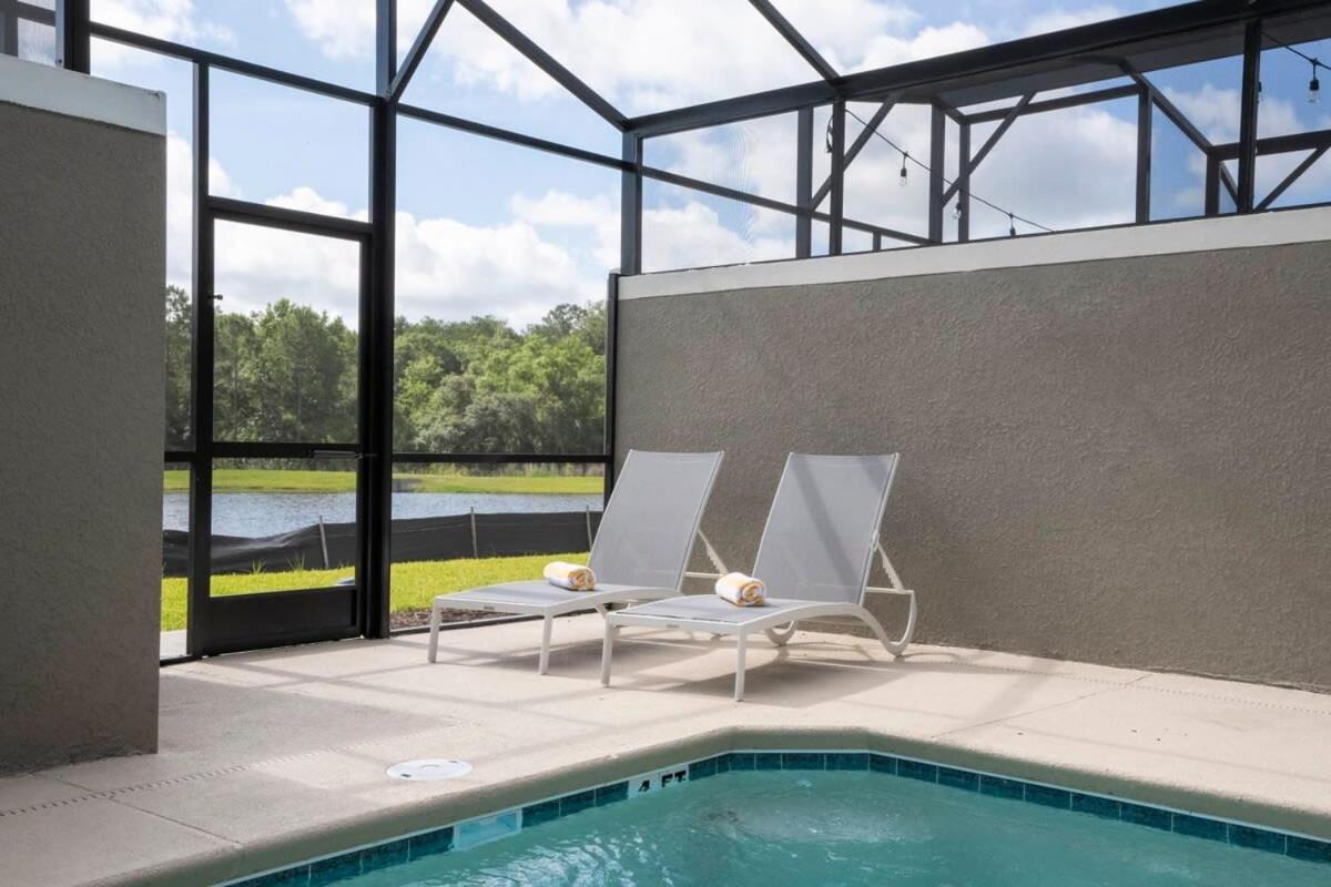 Gorgeous 4 Bedroom W Screened Pool Close To Disney 2653 Kissimmee Bagian luar foto